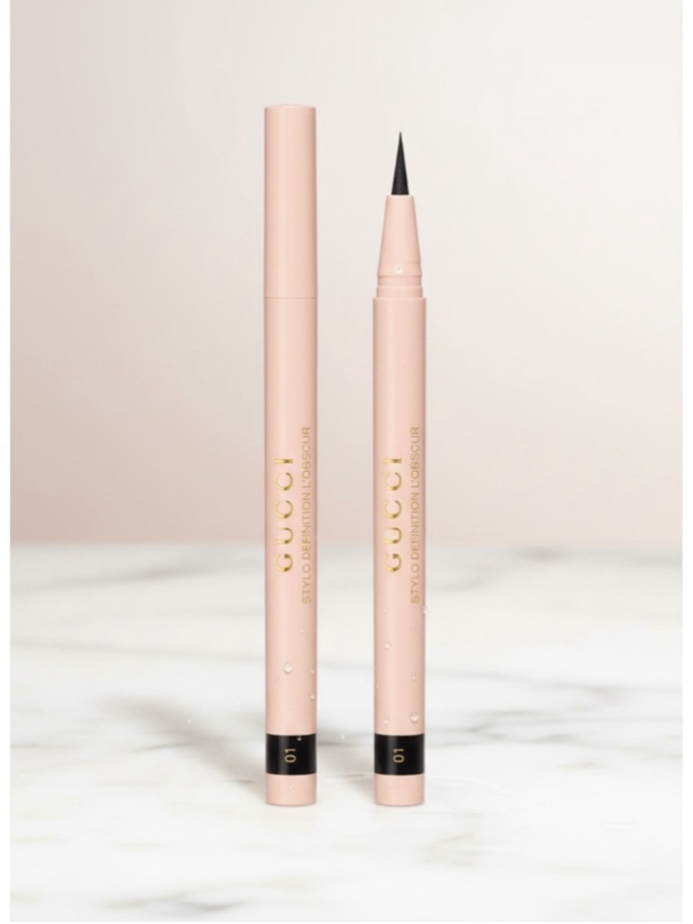 Gucci Stylo Définition L’Obscur Felt Tip Eyeliner Eve Black 01 New
